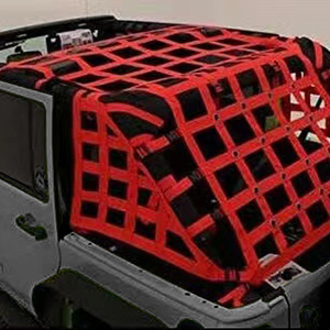 TZTY Heavy Duty regolabile camion portellone netto legare cinghie camion portellone rete di carico per tetto auto - Product Image 2