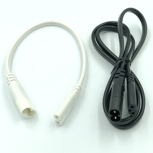 1ft Black 18AWG C7 to C8 Extension Power <strong>Cord</strong> Cable 2X18AWG - Product Image 2
