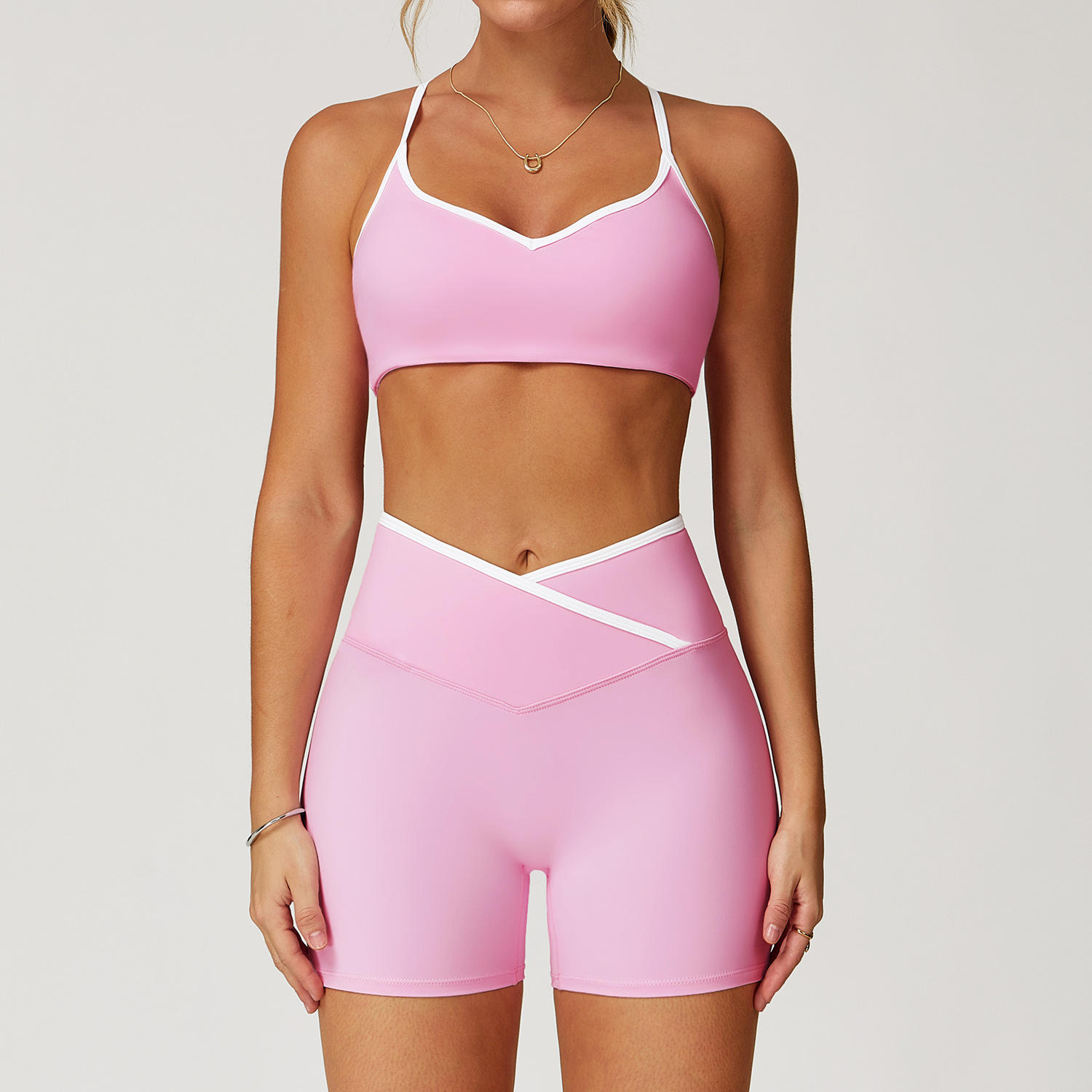 Ensemble short rose