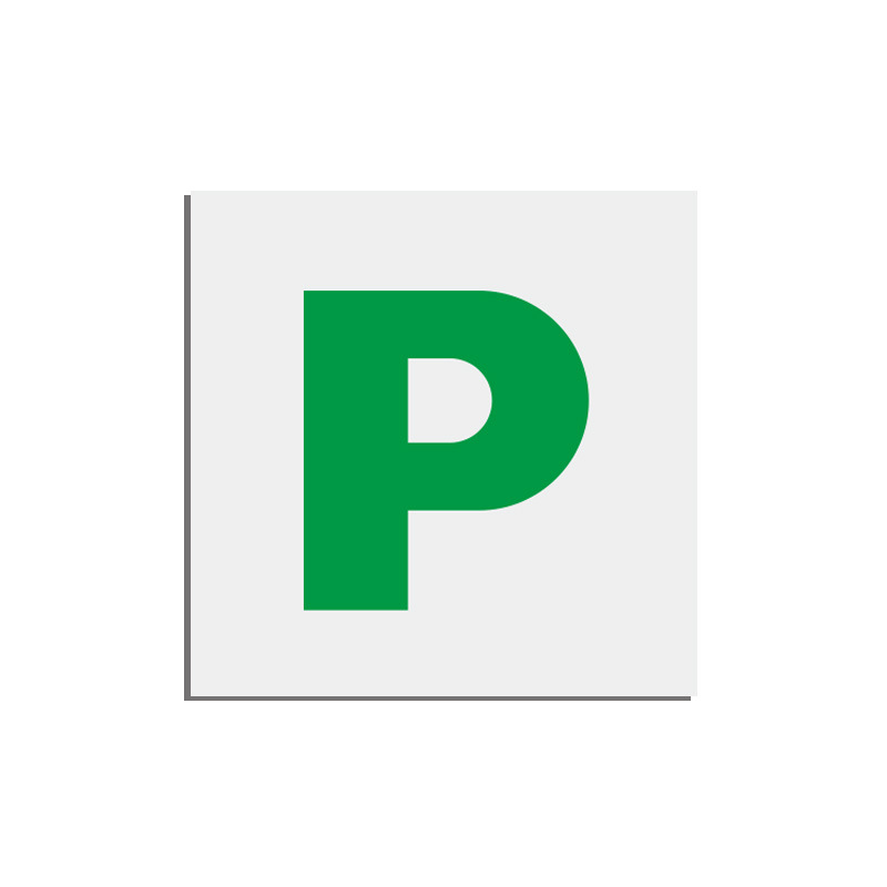(Magnetic tile) P text