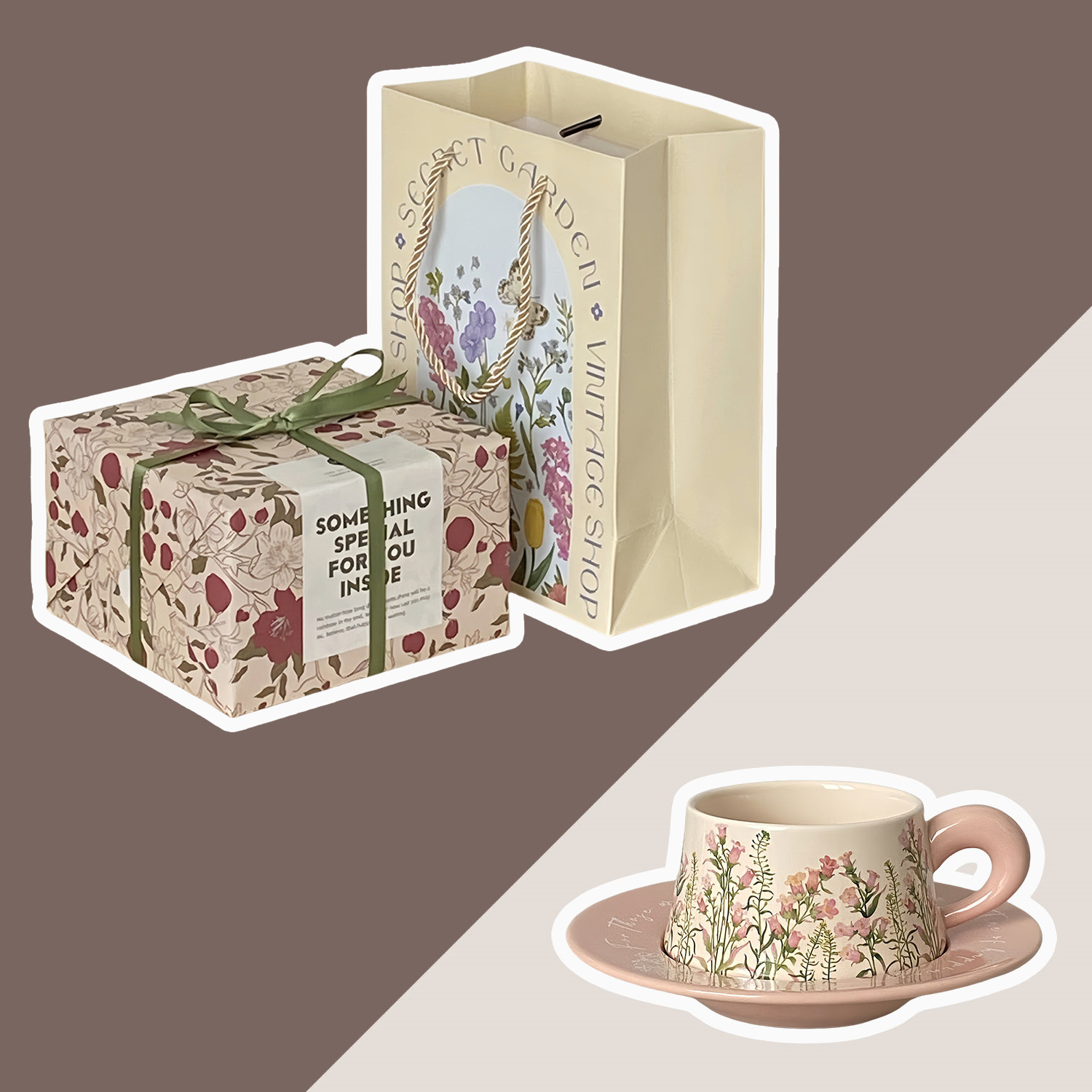 260ml-gift bag to send rose spoon