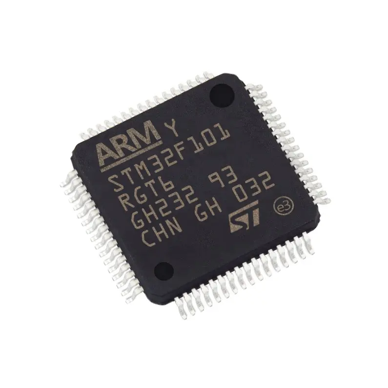 Новый оригинальный микроконтроллер STM32F101RGT6, набор компонентов LQFP-64 электроники, Интегральные схемы IC MCU STM32F101RGT6