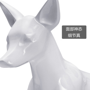 MOFESIPI fiberglas köpek modeli simülasyon Chihuahua modeli ayrılabilir Pet mağaza dekorasyon Pet giyim ekran sahne - Product Image 5