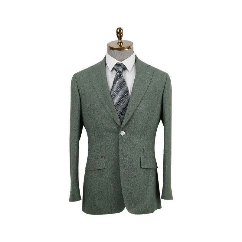 Hochwertige chinesische neueste Herren Anzug Design Wolle Herren Anzug Stoff klassischen Geschäfts mann Anzug