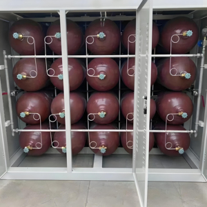 Công suất tiêu chuẩn nén khí đốt tự nhiên Hệ thống lưu trữ cao-áp lực cng Kit 6 xi lanh cho doanh số bán hàng - Product Image 1