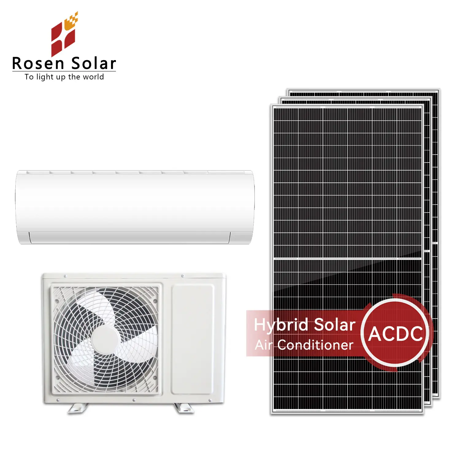 Fabricante y proveedor de China, aire acondicionado solar 18K BTU
