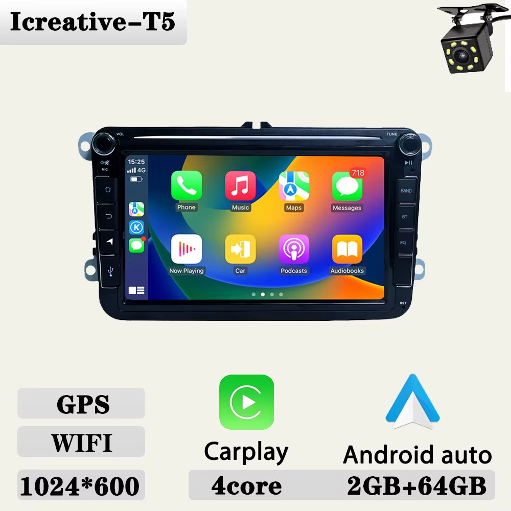 T5 2+64 Black +8LED Cam