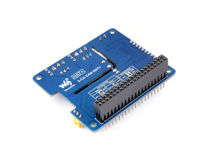 Waves hare 2-Kanal isolierter CAN-Bus-Erweiterungs-HUT für Raspberry Pi, stapelbares Design zum Erweitern mehrerer CAN-Kanäle - Product Image 2