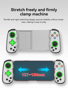D7 Smartphone gamepad BT negro estiramiento gamepad inalámbrico para controlador de interruptor de teléfono móvil con función Turbo - Product Image 3