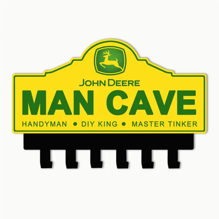 Portachiavi in metallo di lusso per decorazioni per Garage per portachiavi personalizzato da parete portachiavi per auto portachiavi vintage man cave metal sign key rack