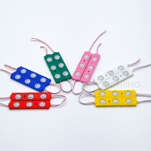 20ชิ้น5730 SMD โมดูล5แอลอีดีสีขาวกันน้ำสีฟ้าสีเขียวเหลืองพร้อมเทปกาวในตัว3เมตร IP65กำลังไฟ12V 3W - Product Image 1