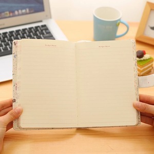Custom Linen Cover Diary A5 <strong>Notebook</strong> Leather Journal Hardcover Planner - Product Image 6