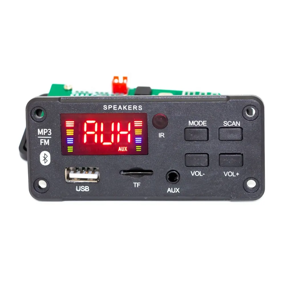 USB TF FM Release Car Audio MP3 Music Player Decoder Board Display a colori 5.0 modulo di decodifica amplificatore per altoparlanti fai da te buon suono