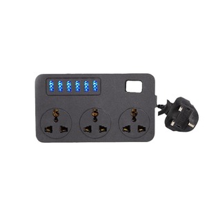 Enchufe con 6 USB Regleta de alimentación multifunción con interruptor - Product Image 1