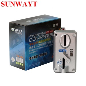 TW-333前入口单价值可比硬币接收器代币选择器硬币机甲用于街机游戏柜自动售货机