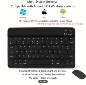 Portable Smart Phone Pad <strong>Custom</strong> Gaming Mechanical <strong>Computer</strong> <strong>Keyboards</strong> Electric Wireless <strong>Keyboard</strong> and Mouse Combo - Product Image 2