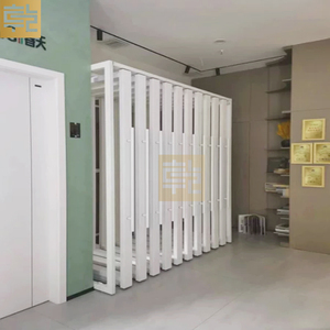 Professional <strong>Custom</strong> <strong>Display</strong> Rack Wooden Door with Aluminum Alloy Windows Villa Door Push-Pull Sliding <strong>Frame</strong> for Sample <strong>Display</strong> - Product Image 1