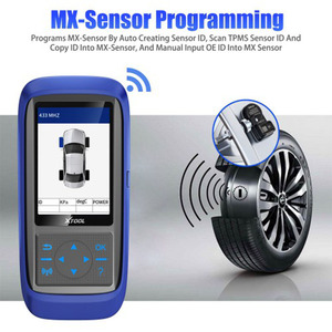 XTOOL-sistema de supervisión de presión de neumáticos TP150, escáner de diagnóstico OBD2, TPMS, programa con Sensor de 315 y 433 MHZ