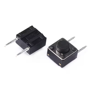 20 pezzi 6x6mm lato 2pin interruttore a pulsante Mini pannello PCB momentaneo tattile tattile interruttore DIP 2pin 6x6x4.3/5/6/7/8 MM 6*6*4.3MM - Product Image 1