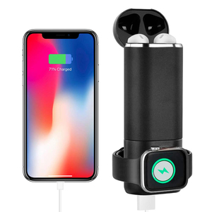 5200mah Portable 3 <strong>in</strong> <strong>1</strong> Wireless Fast Charger Electric Power Bank for IWatch 4 3 <strong>2</strong> <strong>1</strong>, for Airpods <strong>2</strong> <strong>1</strong> and Smartphones - Product Image 1