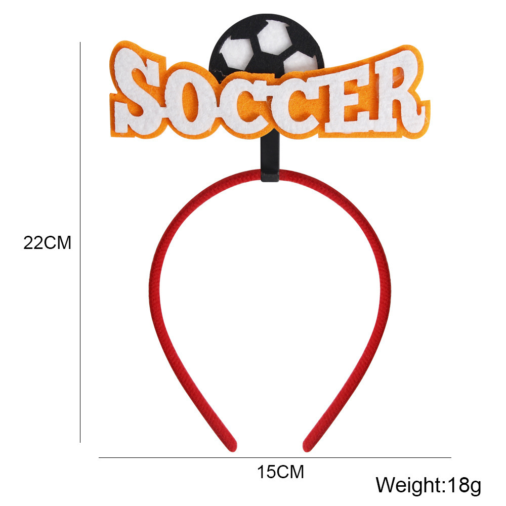 Style ballon de football jaune