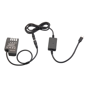 Uzatılabilir güç adaptörü kablosu için D-TAP bağlayıcı için kukla pil DMW-BLF19 Panasonics GH3 için <span class=keywords><strong>GH4</strong></span> GH5 GH5s kamera