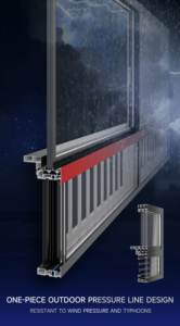 Hurricane-Proof <strong>Window</strong> Double Glazed Doors and <strong>Windows</strong> for House Slide <strong>Window</strong> with Screen Mesh - Product Image 6