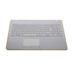 Bàn phím máy tính xách tay Brazil cho <span class=keywords><strong>Samsung</strong></span> np300e5k 300e5k với vỏ palmrest Trắng - Product Image 5