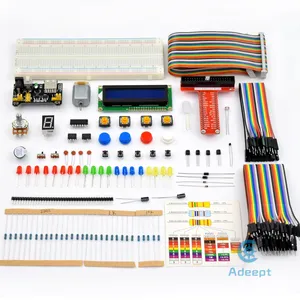 Angemessenes Starter-Kit für Raspberry Pi 4 2 Modell B/B LCD1602 Motor C Python-Code Anfänger handbuch-Smart Robot
