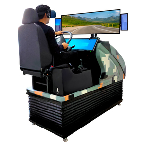 Simulador dinámico de conducción de automóviles 3VR, un dispositivo educativo para el entrenamiento de conducción en escuelas de conducción automotriz. - Product Image 1