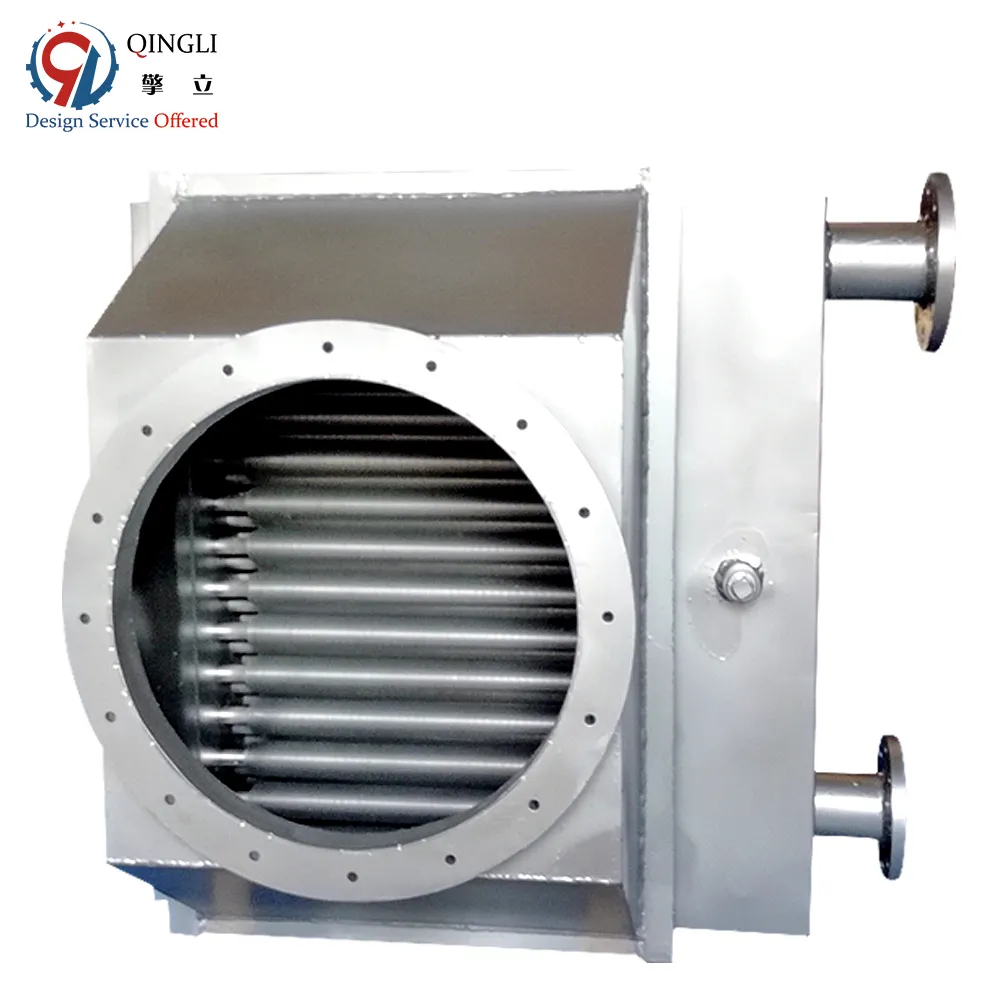 Bobinas de condensación de Gas de acero inoxidable, intercambiador de calor para calderas de vapor