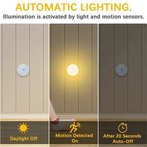 חיישן תנועה <span class=keywords><strong>Led</strong></span> אורות ארון מטבח מנורה USB נטענת חכמה אינדוקציה אור קיר אור ארון בגדים אורות לילה