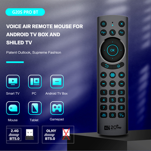 G20S PRO BT 2.4G telecomando BT Air Mouse controllo vocale retroilluminazione giroscopio di apprendimento ir telecomando per Smart TV Box PC bt - Product Image 2