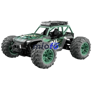 1:14 ölçekli yüksek hızlı yarış plastik RC araba hobi 2.4GHZ 4WD Off-road araç oto Rc uzaktan kumanda araba - Product Image 6