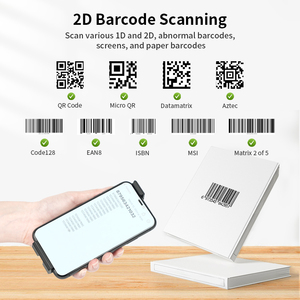 Luckydoor K-22 Mobile Phone 1D 2D Back Clip <strong>Pda</strong> <strong>Android</strong> <strong>Qr</strong> <strong>Code</strong> Small Barcode <strong>Scanner</strong> Display - Product Image 5