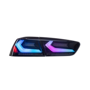 2008-2023 Mitsubishi EVO Lancer uyumlu RGB LED arka lambası montaj kanat tanrı modifiye tarama akan dönüş sinyali yeni 12V - Product Image 1