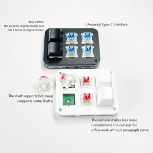 Six-button Mini Mechanical <strong>Keyboard</strong> <strong>Custom</strong> Drive-free Copy-paste Type-C <strong>Keyboard</strong> Module <strong>Custom</strong> Mechanical <strong>Keyboard</strong>