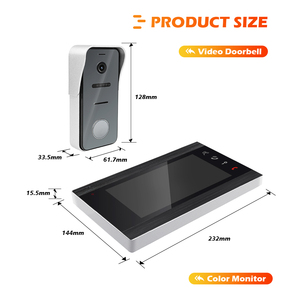 2025 vendita calda sconto cablato Smart Video campanello citofono sistema impermeabile IP65 - Product Image 6