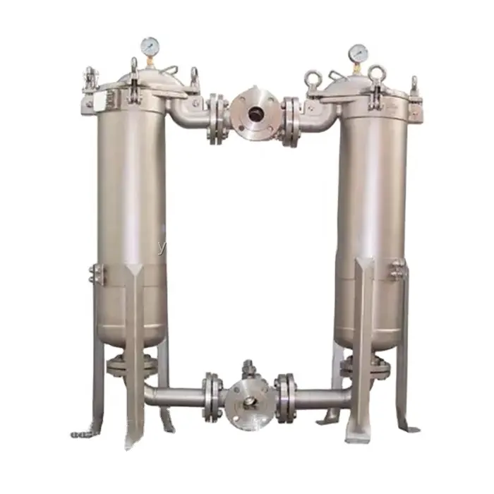 Alloggiamento del filtro duplex in acciaio inossidabile di vendita calda per la filtrazione del biodiesel