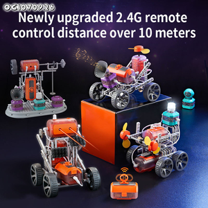 Kit robot à monter soi-même Jouets à tige Enfants 5-9 ans Physique Robot éducatif Science Ingénierie Enfants Expériences scientifiques Anniversaire - Product Image 4