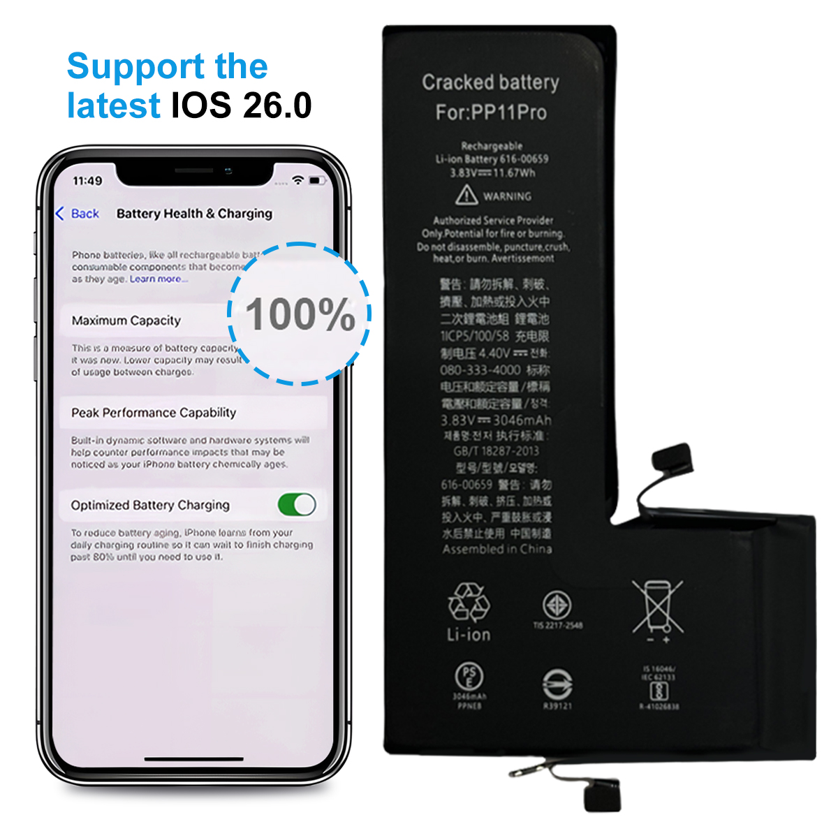 สำหรับ IPhone11 Pro