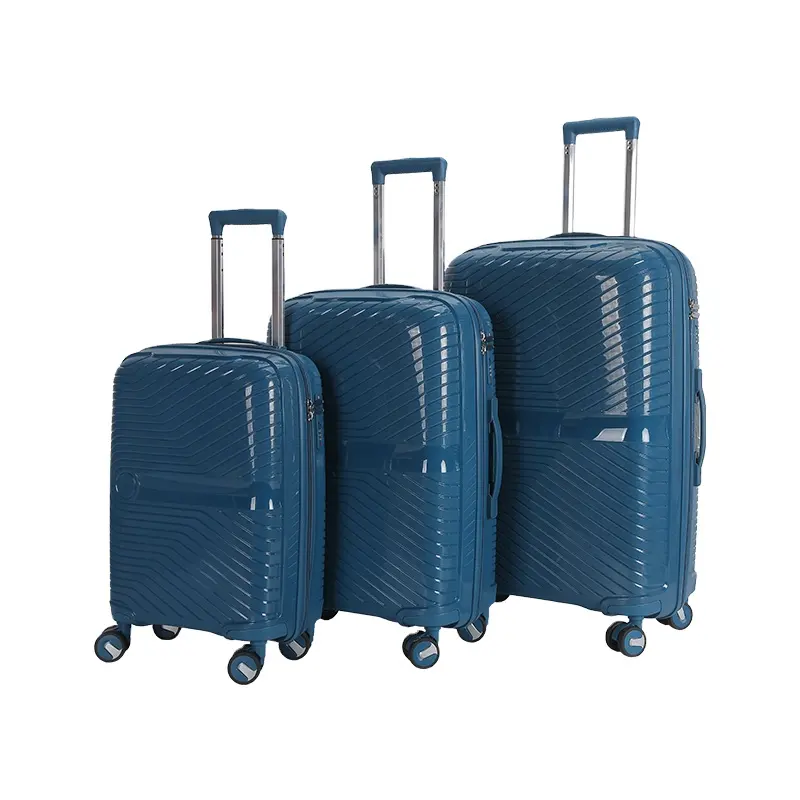 Marksman 2024 moda bagaglio da viaggio espandibile 3 pezzi 20/24/28 trolley set bagagli