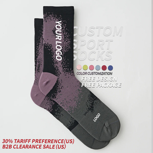 Customized Gym Running Sports <strong>Socks</strong> with Gradient Effect, Trendy Crew <strong>Socks</strong> with Embroidered Jacquard, Coolmax <strong>Socks</strong>