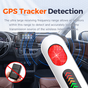 T01 Smart Mini Detector de cámara de velocidad de alta sensibilidad Anti-Grabación Sistema de alarma personal para detectar diferentes señales