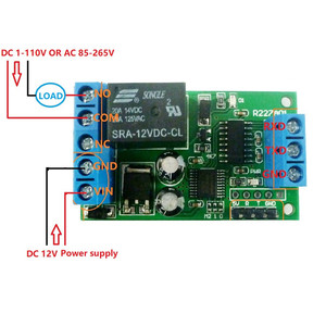2 IN 1 RS232 & amp TTL232 interfaccia porta seriale modulo relè UART Switch PC USB MCU per Smart Home Garage door Car alarm - Product Image 6