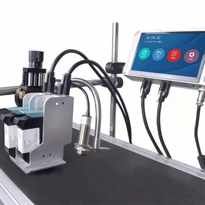 Industrial Tij Inkjet Printer for Eggs Bottle Carton Pouch Date Expiry Batch <strong>Code</strong> with Conveyor Belt <strong>Digital</strong> Printing Machine - Product Image 1
