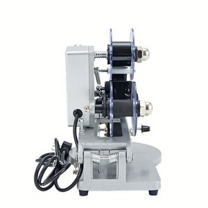 Máquina de codificación de código de fecha de impresora de cinta de sello caliente Manual DY8 para codificador de fecha de caducidad de bolsas de plástico - Product Image 3