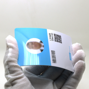 定制Logo名称照片徽章PVC塑料学生员工身份证，带个性化二维码