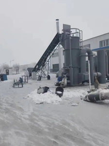 用于农场家庭的固体医疗废物的大型焚烧炉，用于塑料工业的新二手条件废物燃烧烤箱 - Product Image 4