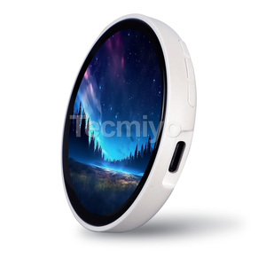 Anime-Pins LCD Elektronisches Namensschild Beambox Nikko Elektronisches Smart Digital Display Abzeichen mit IPS Foto GIF Video Touch - Product Image 4